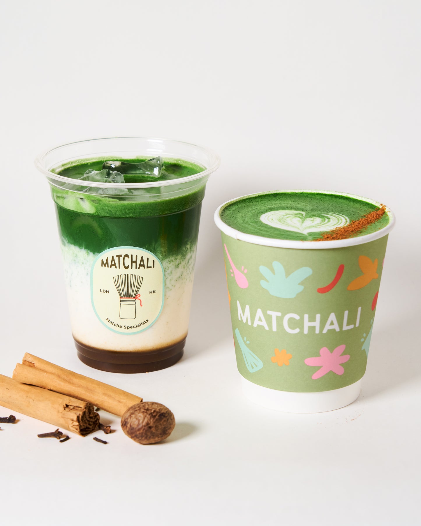 Pumpkin Spice Matcha Latte