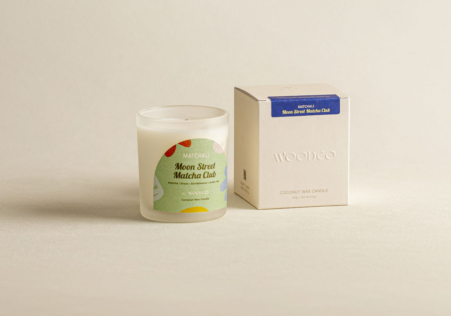 Moon St Matcha Club Scented Candle