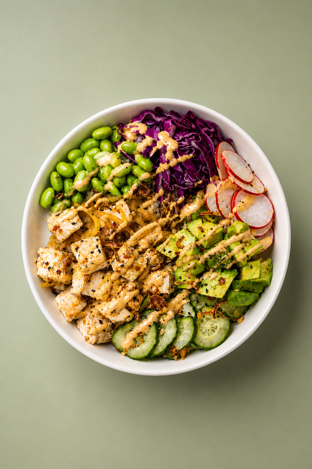 Tofu Poke Bowl