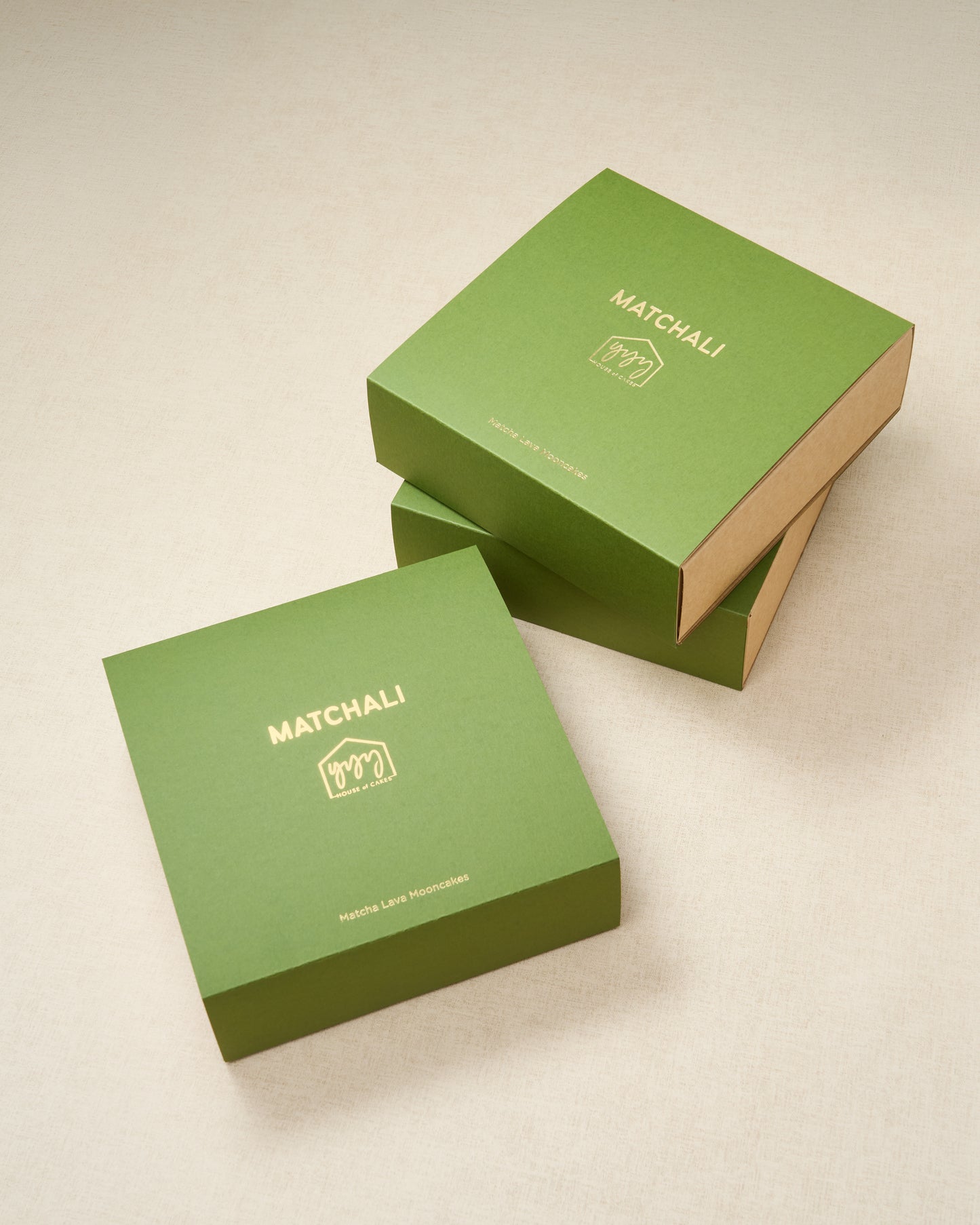 Matchali x YYY House of Cakes - Matcha Lava Mooncake