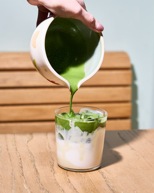 White Chocolate Matcha Latte