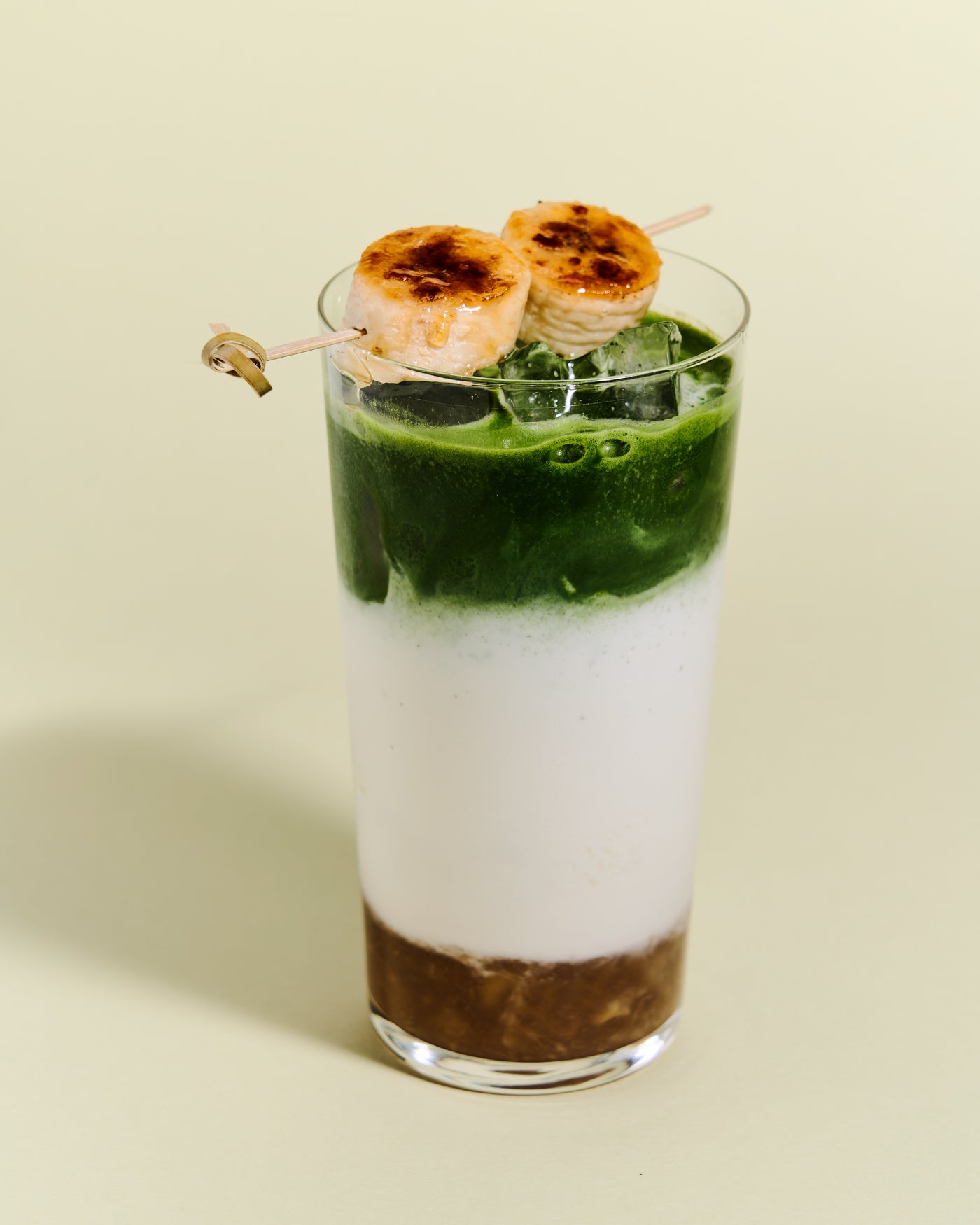Banana Bread Matcha Latte