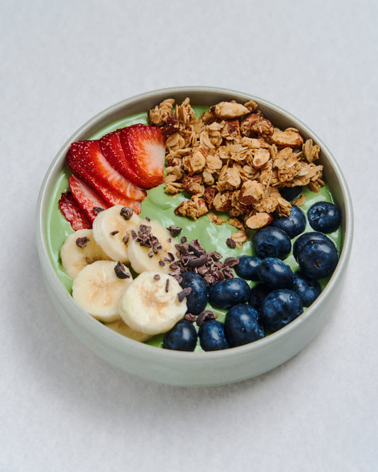 Matcha Yogurt Granola Bowl