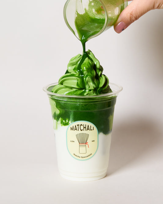 Matcha Latte Soft Serve Float