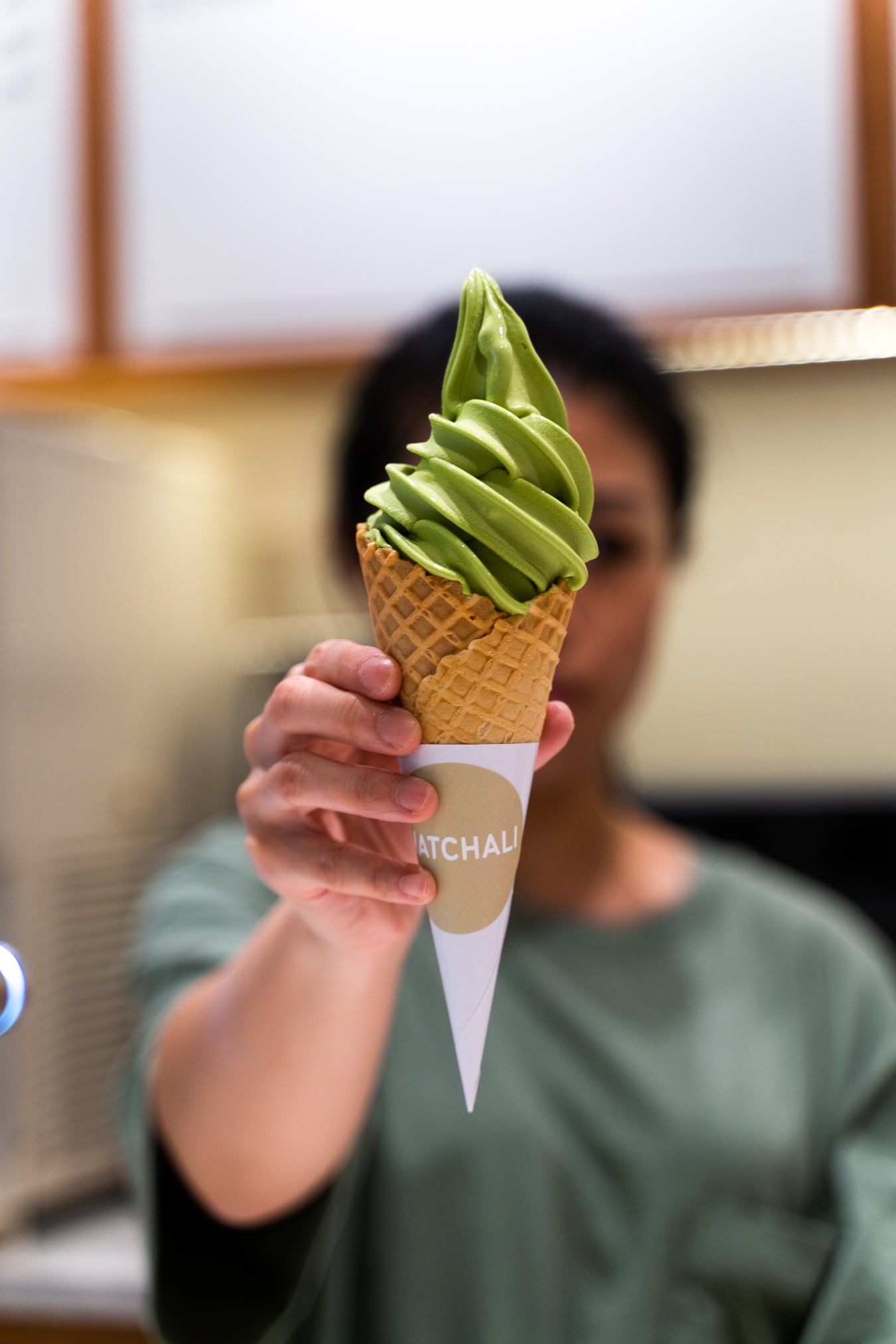 Uji Matcha Soft Serve